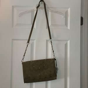 Jessica Simpson crossbody bag olive green